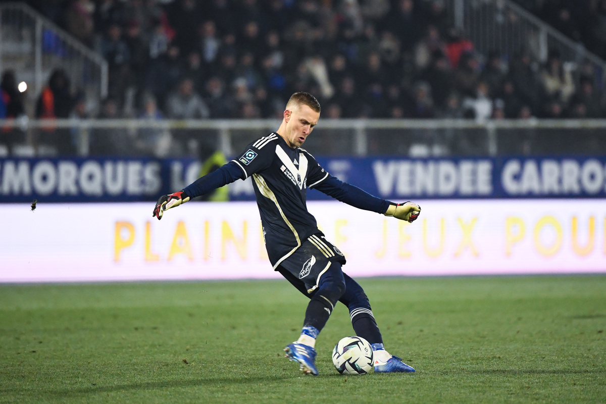 Karl-Johan Johnsson, le gardien de but des Girondins de Bordeaux (Icon Sport)